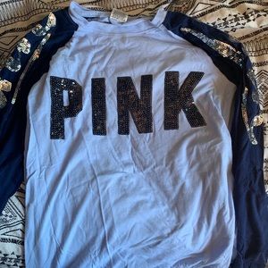Pink bling women’s shirt